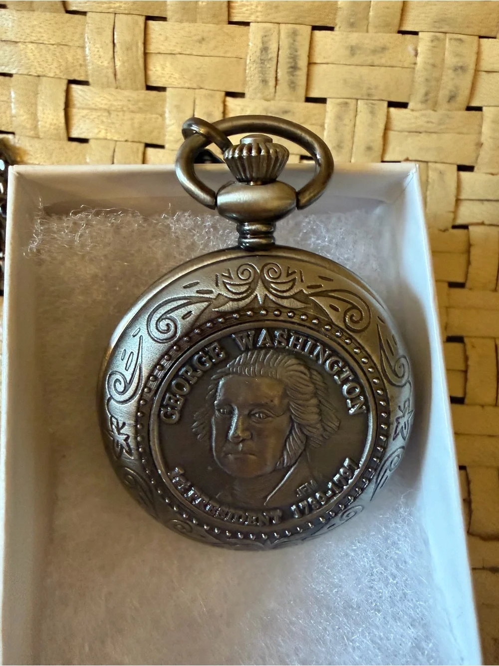 Vintage Collection Pocket Watch  George Washington